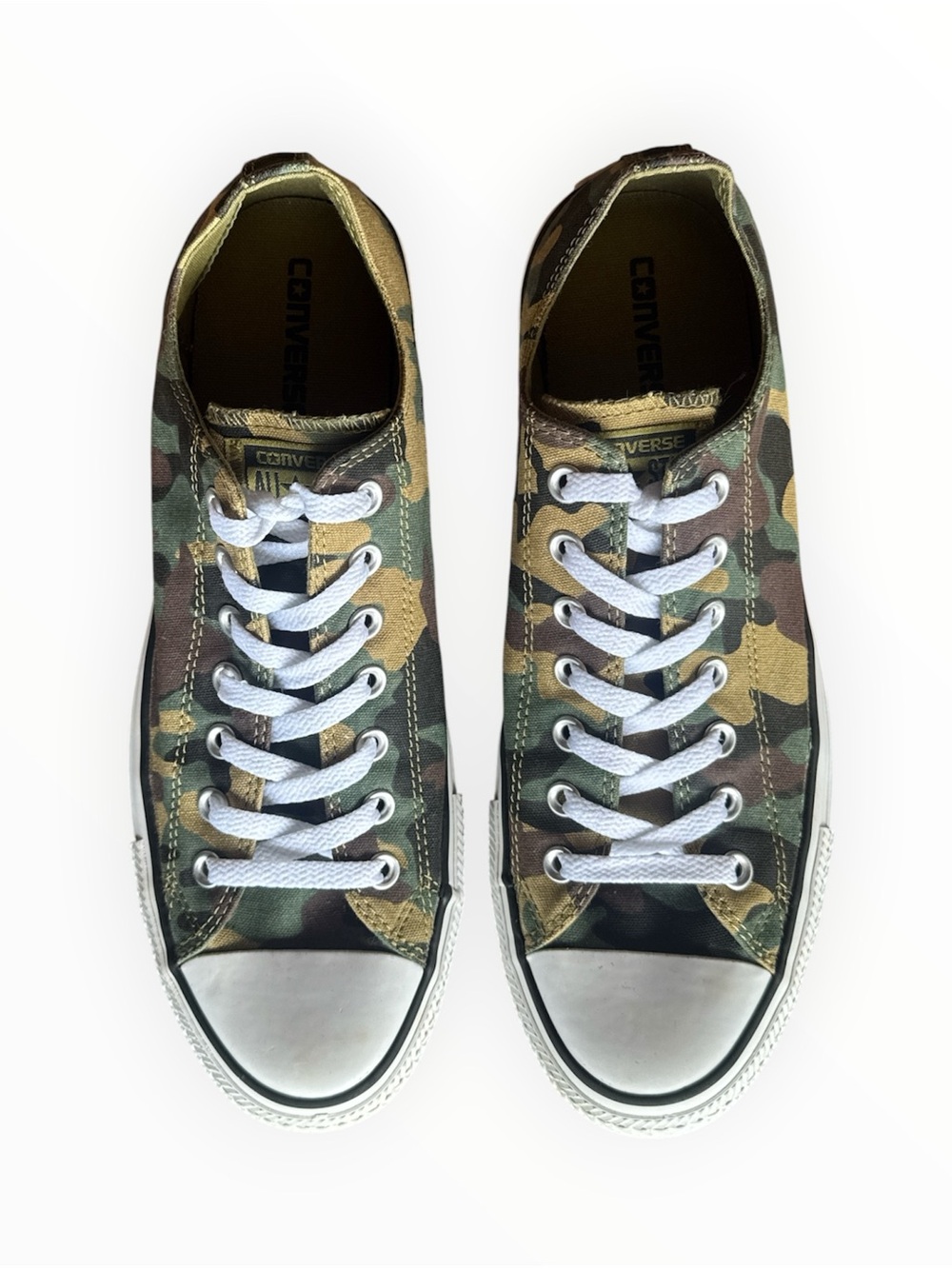 Converse Chuck Taylor All Star Ox Camo Olive Branch Low Top 148922F Men’s 11